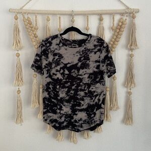 Art Class boys black mauve tee shirt tie dye shirt sleeve crew boys small 6/7